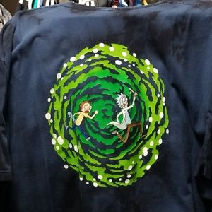 Primitive Rick And Morty Shirt Size XL